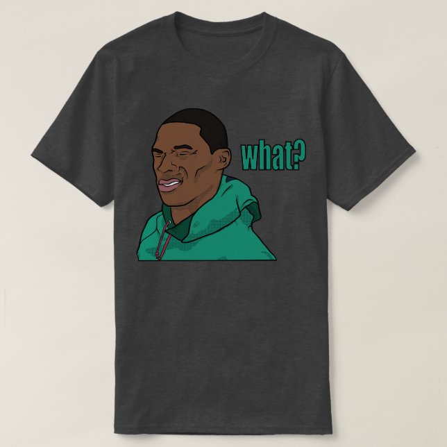 Russell Westbrook What T Shirt (Design framsida)