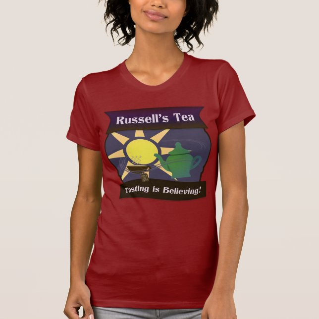 Russells Tea Tee Shirt (Framsida)