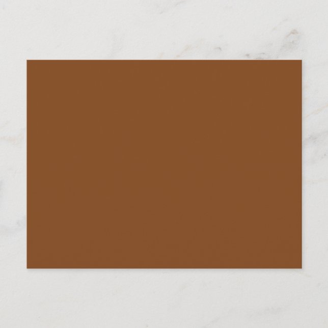 Russet Brown vycard Vykort (Framsida)