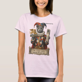Russian Blue Arlequin Cat T Shirt