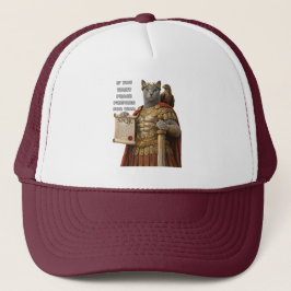 Russian Blue Caesar Cat Keps