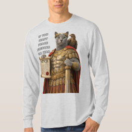 Russian Blue Caesar Cat T Shirt