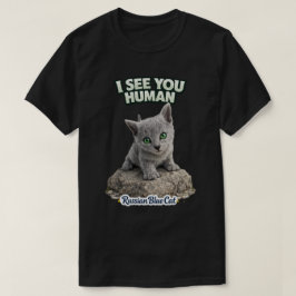Russian blue cat - Funny kitten T Shirt