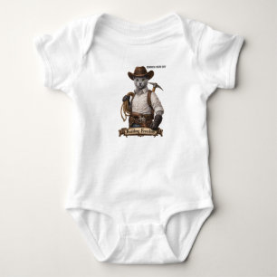 Russian Blue Cowboy Katt – Bygger Frihet T Shirt