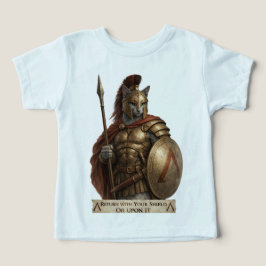 Russian Blue Spartan Cat T Shirt