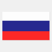 "Russian Federation Flagga" Stickers