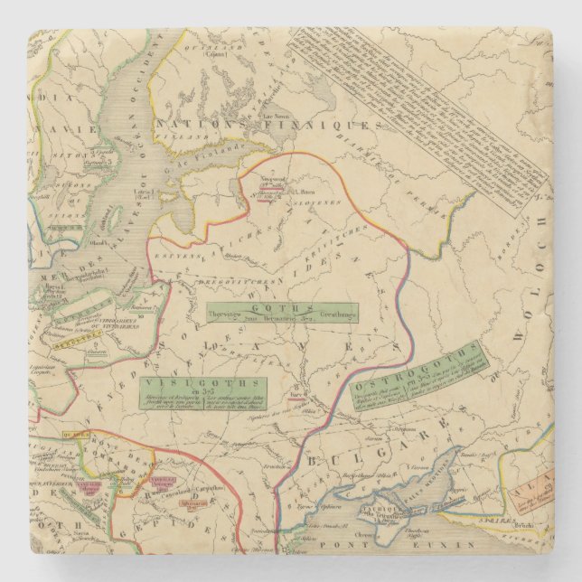 Russie Suede, Norwege Stenunderlägg (Framsidan)