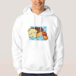 Russinbröd och röda äpplen hoodie