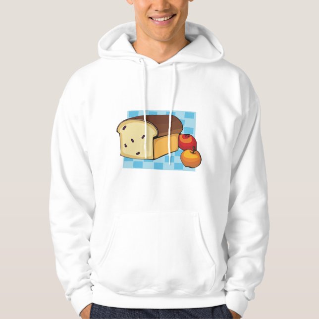 Russinbröd och röda äpplen hoodie (Framsida)