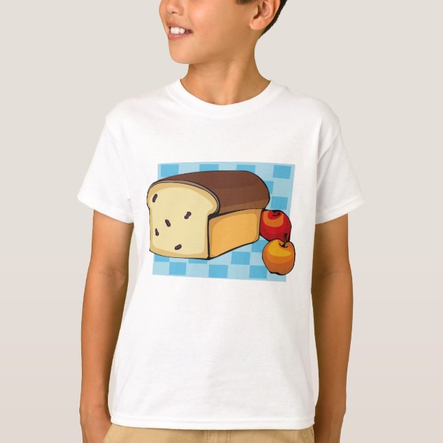 Russinbröd och röda äpplen t shirt (Framsida)