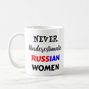 Russiskt kvinnkaffe mugg