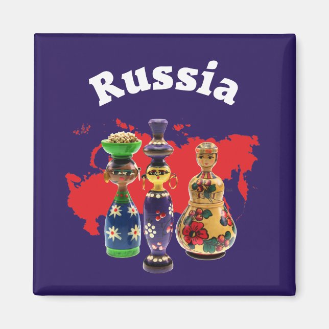 Russland - Russia Magnet (Framsidan)