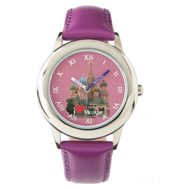 Russland - Russia Moskau Uhr Armbandsur (Framsida)