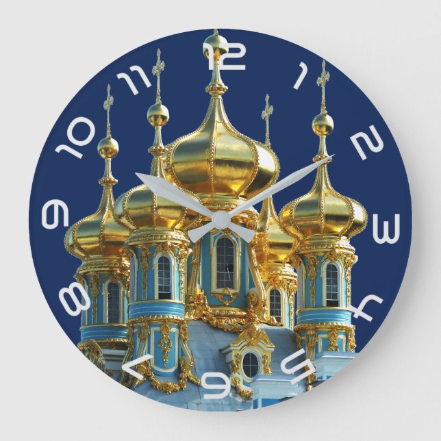 Russland - Russia Wanduhr Stor Klocka (Framsida)