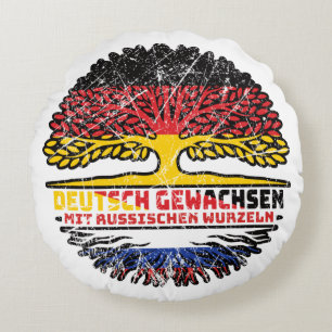 Russland Russisch Deutsch Deutschland Baum Wurzel Rund Kudde