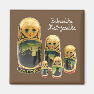 Russland - Ryssland Magnet