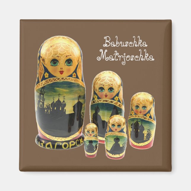 Russland - Ryssland Magnet (Framsidan)