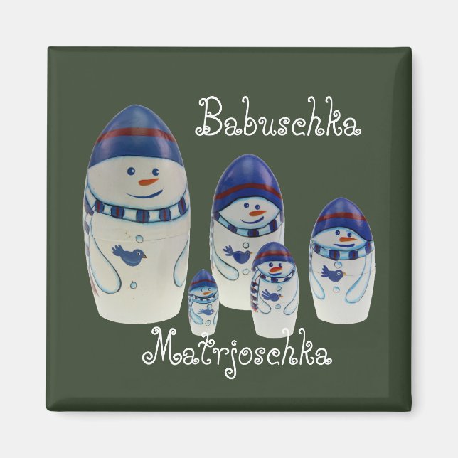 Russland - Ryssland Magnet (Framsidan)