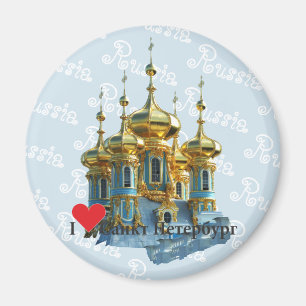 Russland - Ryssland St. Petersburg Magnet