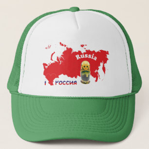 Russland - Ryssland-toppen Truckerkeps