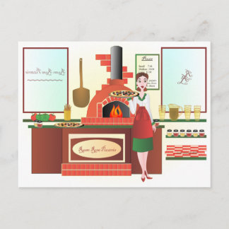 Russo Rosa Pizzeria Vykort