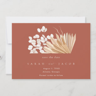 Rust Boho Fall Wedding Spara Datumet