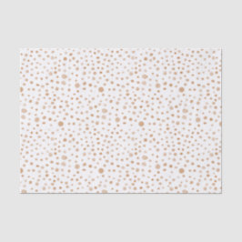 Rust Confetti Watercolor Dots Tissue Paper