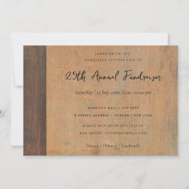 RUST CORROSIVE GRUNGE ORANGE METALL CORPORATE HÄND INBJUDNINGAR