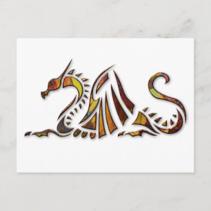 Rust Dragon Vykort