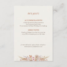 Rust Floral & Pampasgräs Boho