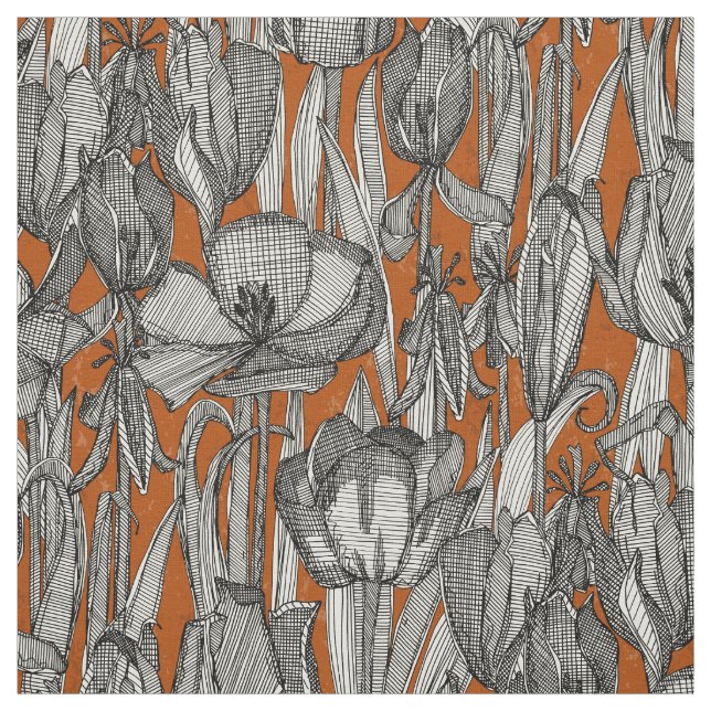 Rust för tulpanskrov tyg (Provkarta)