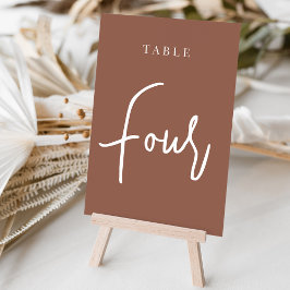 Rust Hand Scripted Bord FYUR Bordsnummer