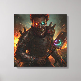 Rust Jester Kanvastryck