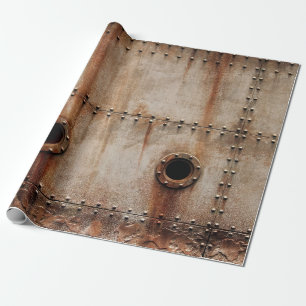 RUST OCH STRUKTUR PÅ PLATSIDOR AV STAGAD SH PÅ M PRESENTPAPPER