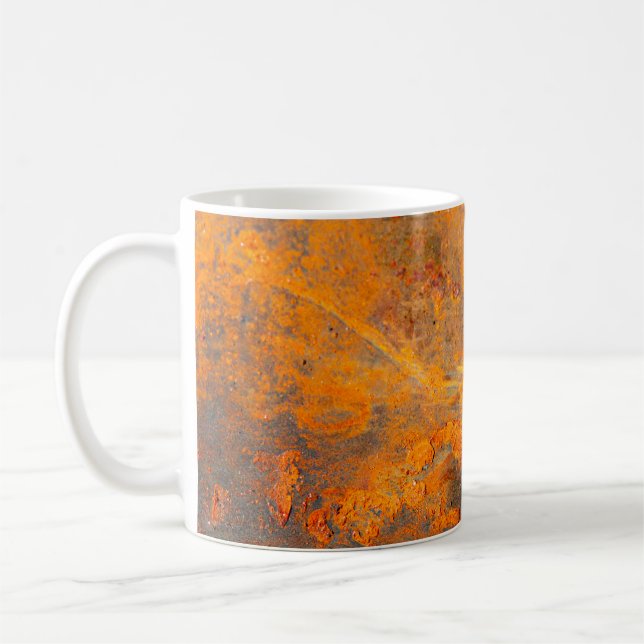 rust on iron as backgroundbackground,abstract,dirt kaffemugg (Vänster)