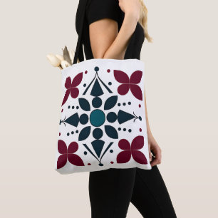 Rust Petal Echo Tote Bag Tygkasse