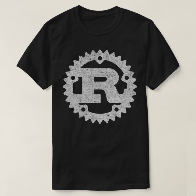 Rust Programming Language Developer Verktyg för Co T Shirt (Design framsida)