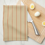 Rust Rand på Beige Kitchen Towel Kökshandduk<br><div class="desc">Rust Rand på Beige Kitchen Towel</div>