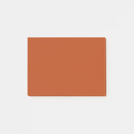 Rust Solid Färg Post-it Block