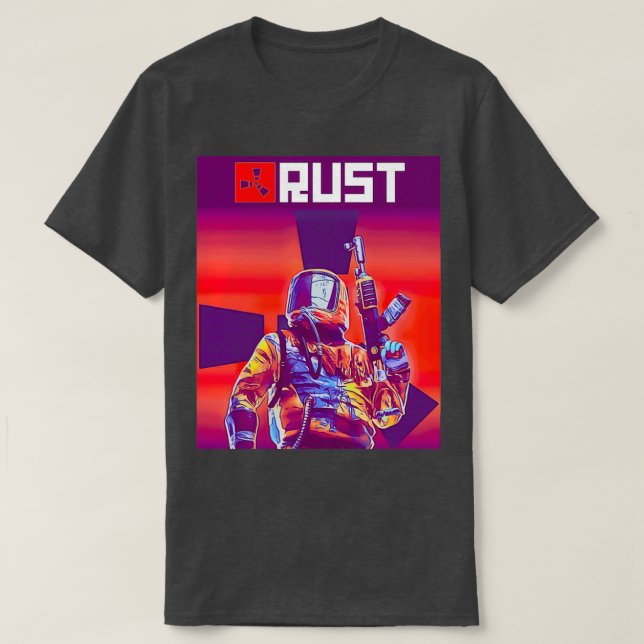 Rust spel 1 t shirt (Design framsida)