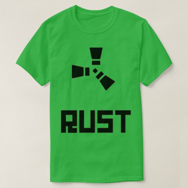 Rust-spel T Shirt (Design framsida)