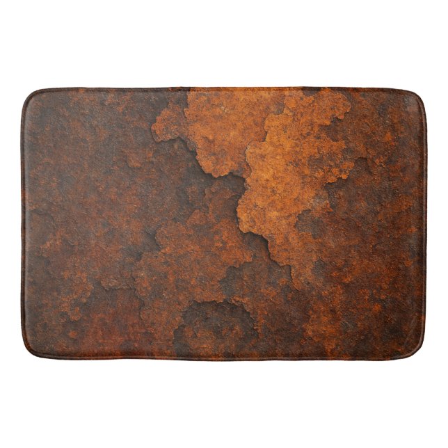 Rust Struktur Grunge Background Metall Design Badrumsmatta (Framsidan)