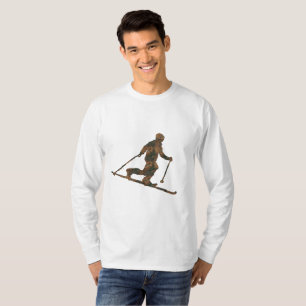 Rust Telemark skiing Långärmad T-Shirt