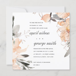 RUST TERRACOTTA BROWN BLOMMIGT VI TITTE KNOT-KORTE TACK KORT