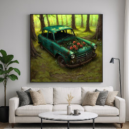 Rust till Ro - Natursmakande konst Stil Poster