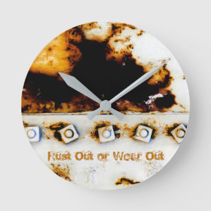 Rust ut- eller Bära ut-diagram - Coolans Roligt är Rund Klocka