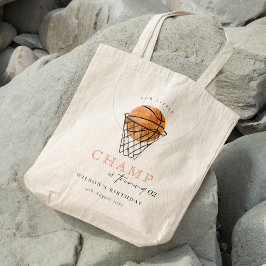 Rust vår lilla Champ Basketball oavsett ålder Tygkasse