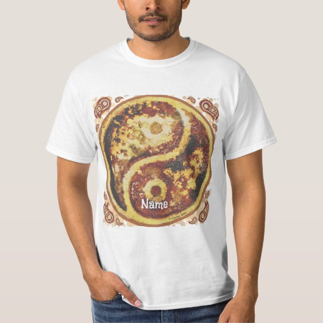 Rust Yin Yang t-shirt (Framsida)