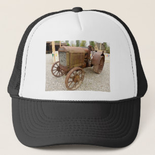 Rustad vintage-traktor truckerkeps