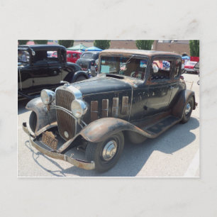 Rusted Antique-bil Vykort